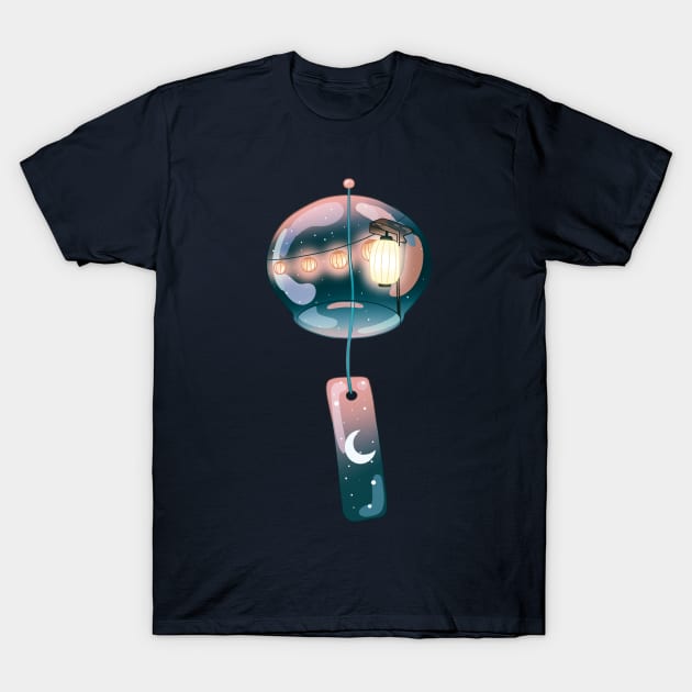 Night Chime T-Shirt by smalart